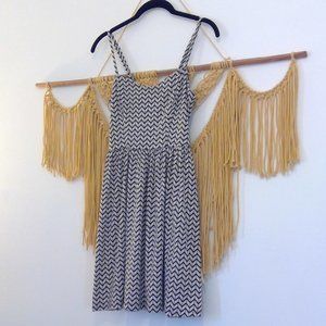 3 for $12 Navy blue and creme dress